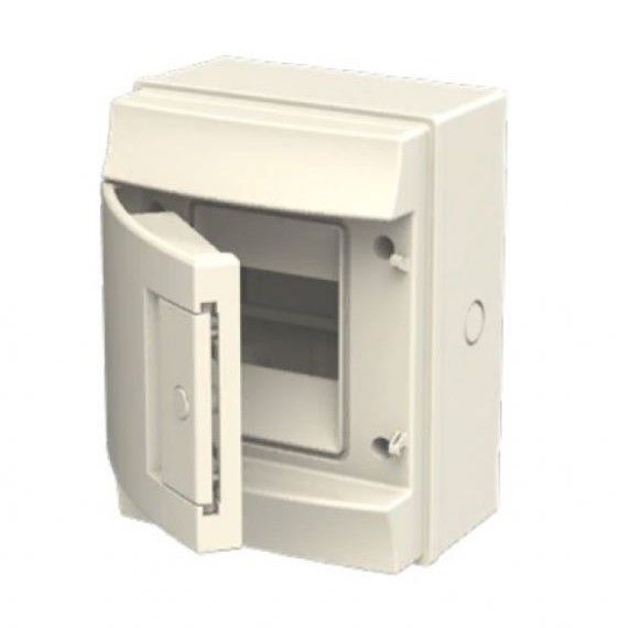 Корпус пластиковый накладной 4 модуля непрозрачная дверь серый MISTRAL IP65 (152x202x117мм) 1SL1100A00 ABB