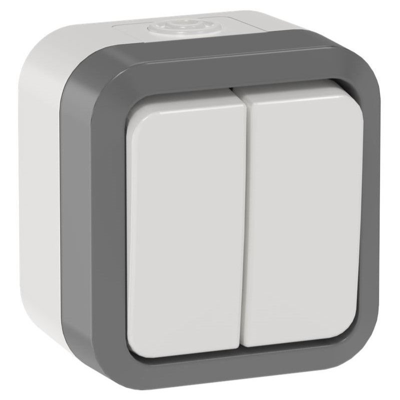 tors выключ. двухкл. прох. 10а ip55 ts225 сер-бел iek