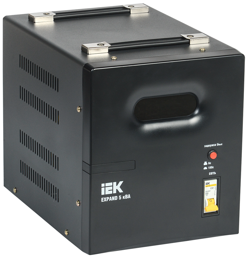 стабилизатор напряжения переносной expand 5ква iek