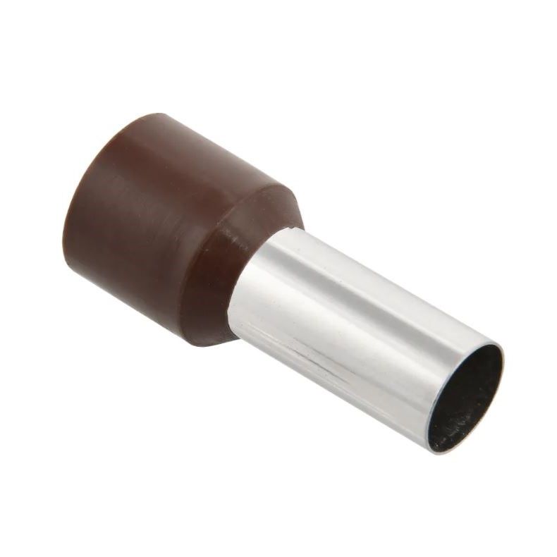 наконечник-гильза е 25-16 25мм2 коричнево-зелёный (100шт) иэк