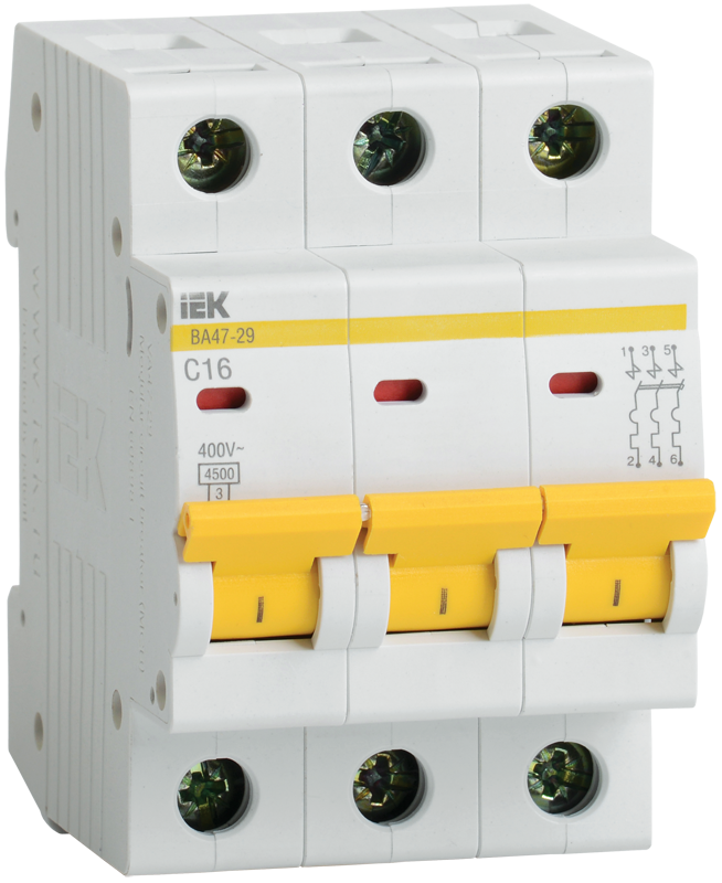 авт.выкл. ва 47-29 (иэк) 3п 32а хар-ка с