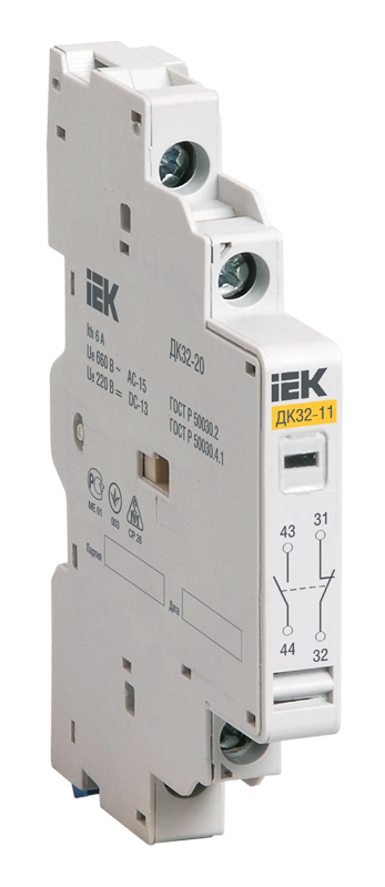 дополнительный контакт дк32-11 iek