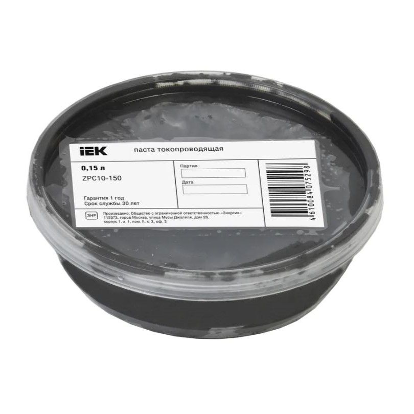 паста токопроводящая 0,15л iek