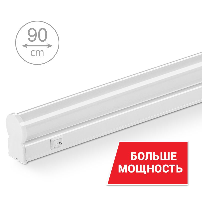 светильник светодиодный wolta  lt5w16s90  16вт 4000к 23x35x873мм (wolta)