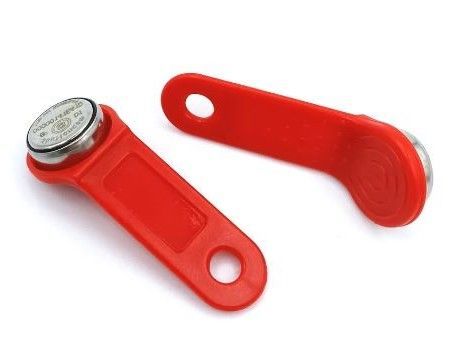 ключ электронный ds1990a ibutton ts touch memory tm1990a-f5 с пластиковым держателем 