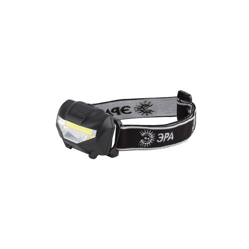 фонарик gb-501 налобный "блэкджек" 3вт cob 3хааа 3 режима эра