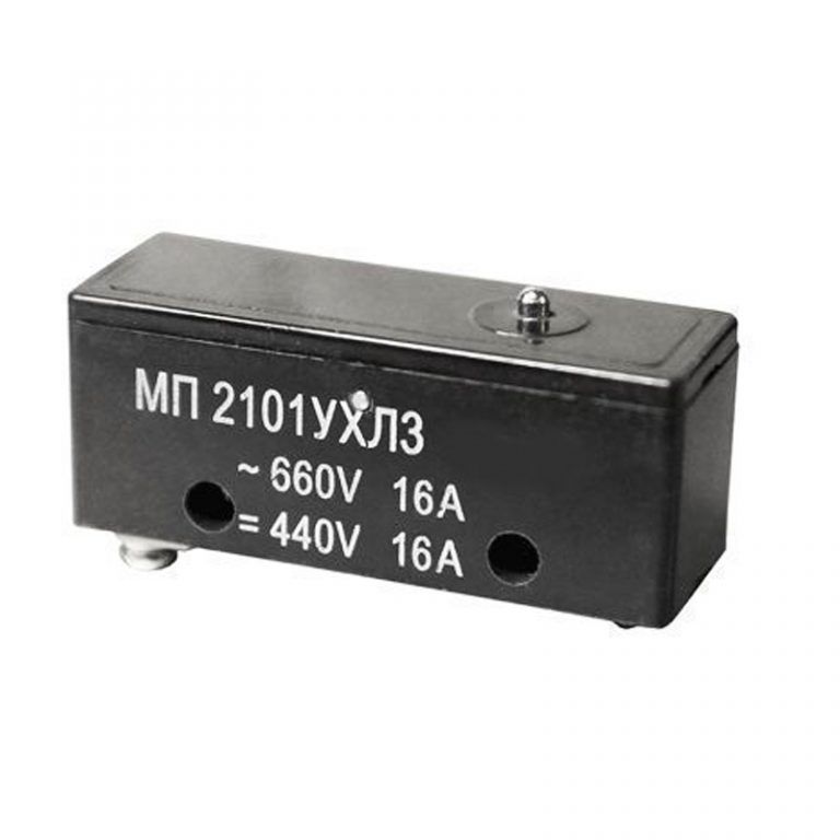 микропереключатель мп 2101л ухл3  ~660в -440в  16а  пайка