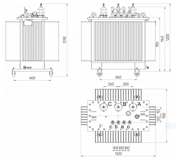 трансформатор тмг-400/6-ухл1  6/0,4 кв  д/yн-11  алттранс  2022г