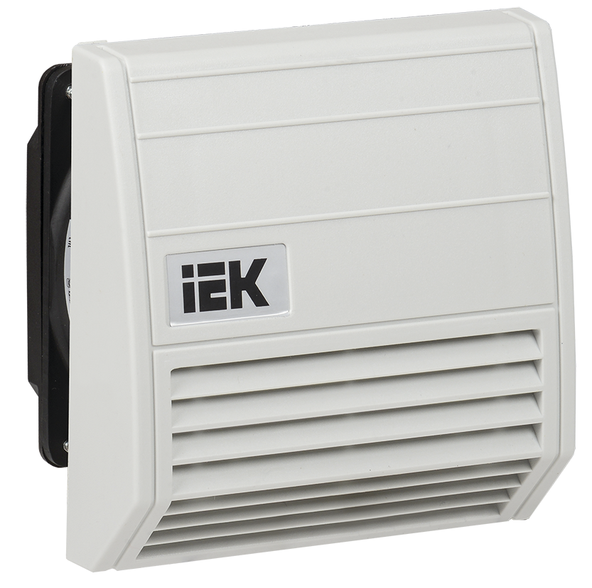 Вентилятор с фильтром  21 куб.м./час IP55 IEK	