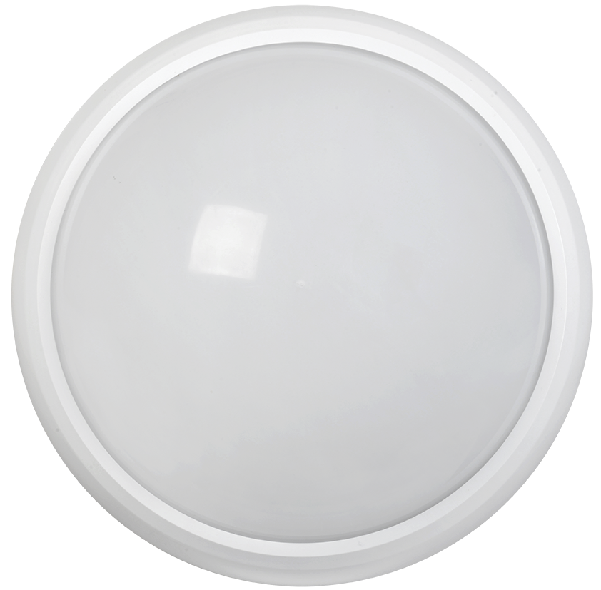 Светильник LED ДПО 3030 12Вт 4500K IP54 круг белый пластик IEK