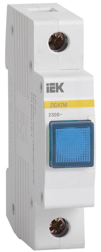 сигнальная лампа лс-47м (синяя) (матрица) иэк