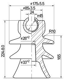 изолятор шф-20г1 (под сип-3)  