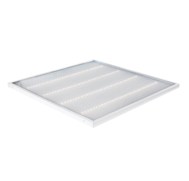 светильник светодиодный le led pls wh 36w 6500к призма 595х595х19 (leek)
