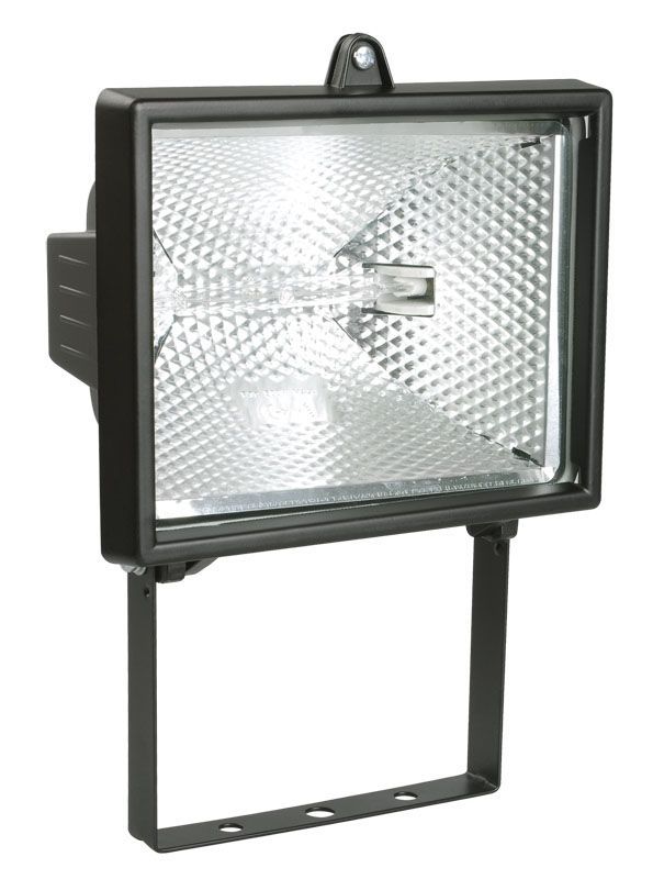 Прожектор ИО- 500   IP54 черный с лампой