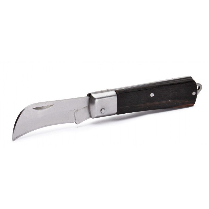 Нож НМ-02 монтёрский, изогнутое лезвие (™КВТ) 