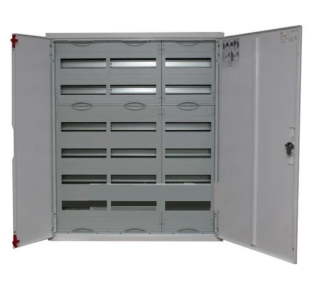 корпус металлический 2cpx071787r9999 (216 модулей, в нишу) ip31 (u63e) abb