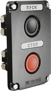 пост кнопочный пке 112/2  ip40 карболит