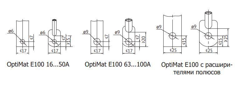 выключатель автоматический optimat e100n080-ухл3 (keaz)