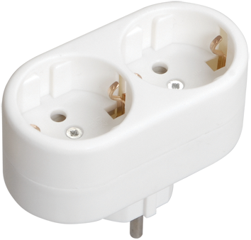 тройник т-01/02 (2 круглых места) iek 