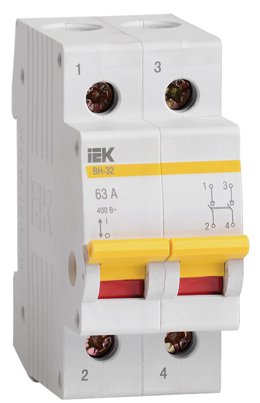 выключатель нагрузки вн 32 (иэк) 2р  20а