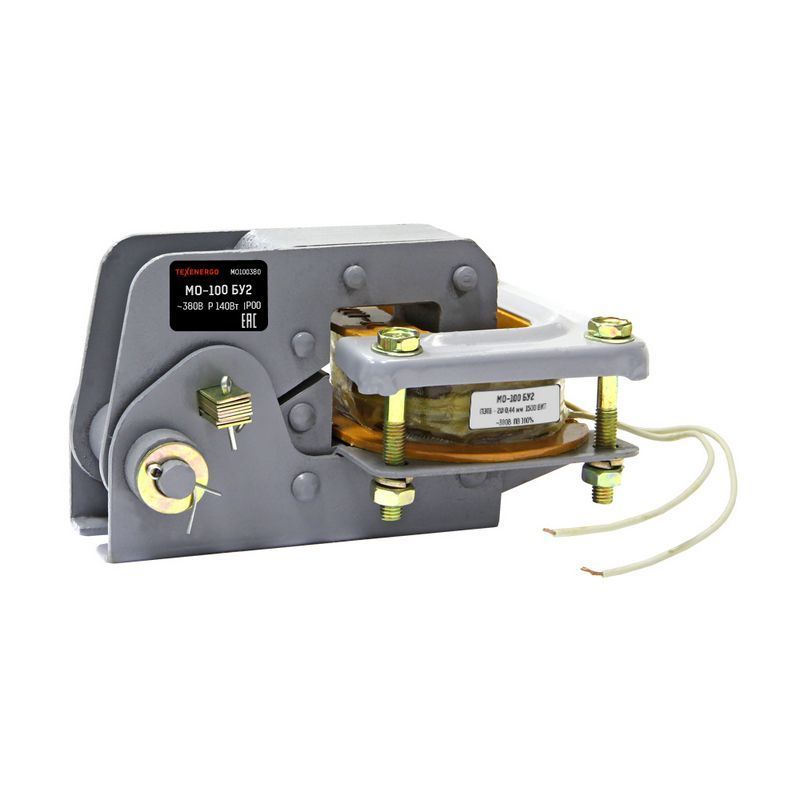 электромагнит тормозной мо-100бу2 380в диаметр шкива тормоза 100 мм, пв=100% (тэ)