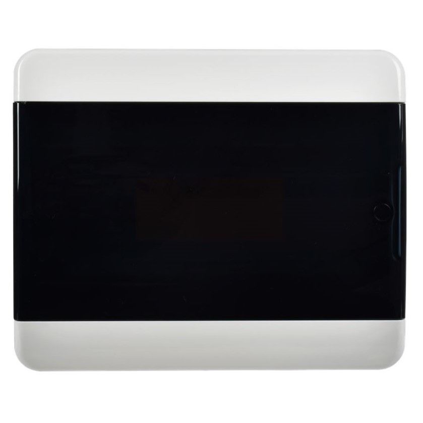 tekfor корпус пластиковый щрн-п-12 ip41 черная прозрачная дверь iek