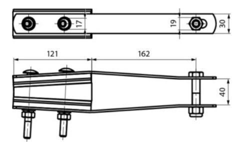 зажим анкерный rpa 470/ 95 (4х25/4х120мм2) 44кн (упак.25шт.) (вк)  