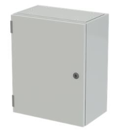 корпус металлический srn5425k (500х400х250мм) ip65 abb 
