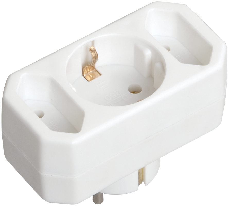 тройник т-01/01-2 --1круглое+2плоских  места иэк 