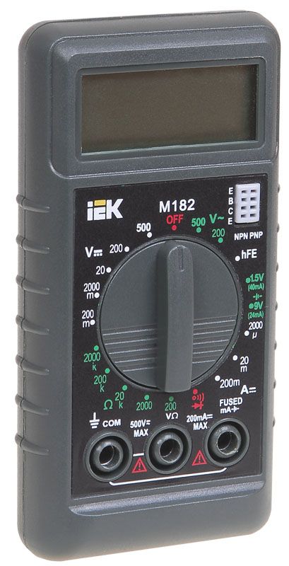 мультиметр compact m182 iek