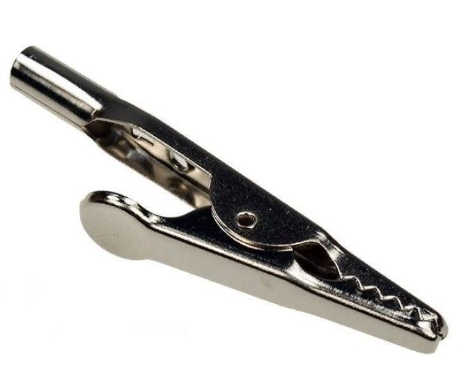 зажим "крокодил" k267d (8-0032) без изолятора, 50мм