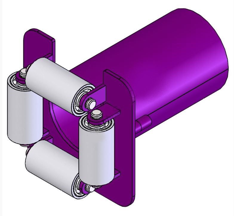 ролик для прокладки кабеля вр 100 (вводной в трубу) 