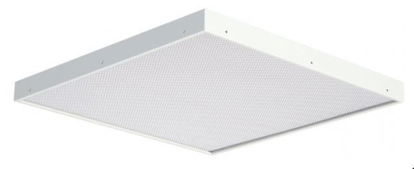 светильник tlc03 cl ecp встраиваемый, (595х595мм), призматический рассеиватель, led 29 вт, 2900 лм, ra70, 4000к (technolux)