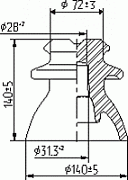 изолятор шф-10г   