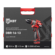дрель-шуруповерт dbr-16-13 серия ergoline (квт) 