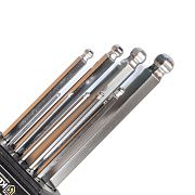 набор шестигранных ключей с шаром кш-9 серия kbt-professional 