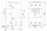 пускатель ручной кнопочный прк64-63 in=64a ir=40-63a 660в iek