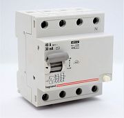 выключатель дифференциальный (узо) lr 4p 40а 30mа legrand