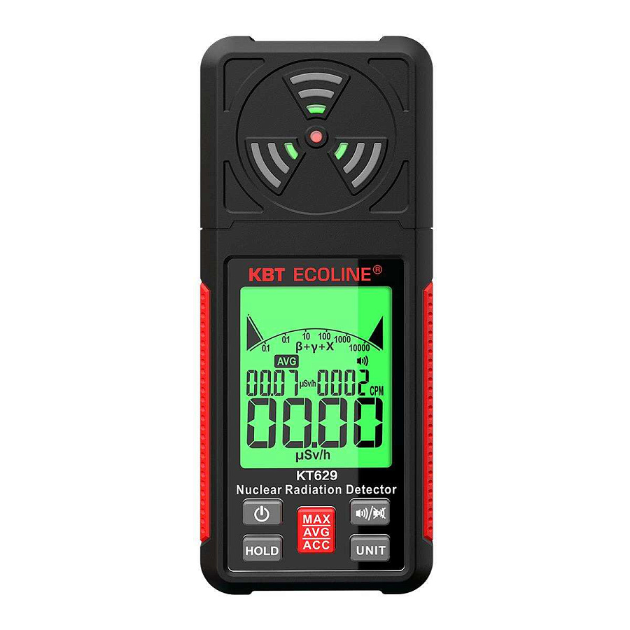 дозиметр радиационного излучения кт 629 серия ecoline (квт)