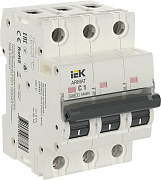 armat автоматический выключатель m06n 3p c  1а iek