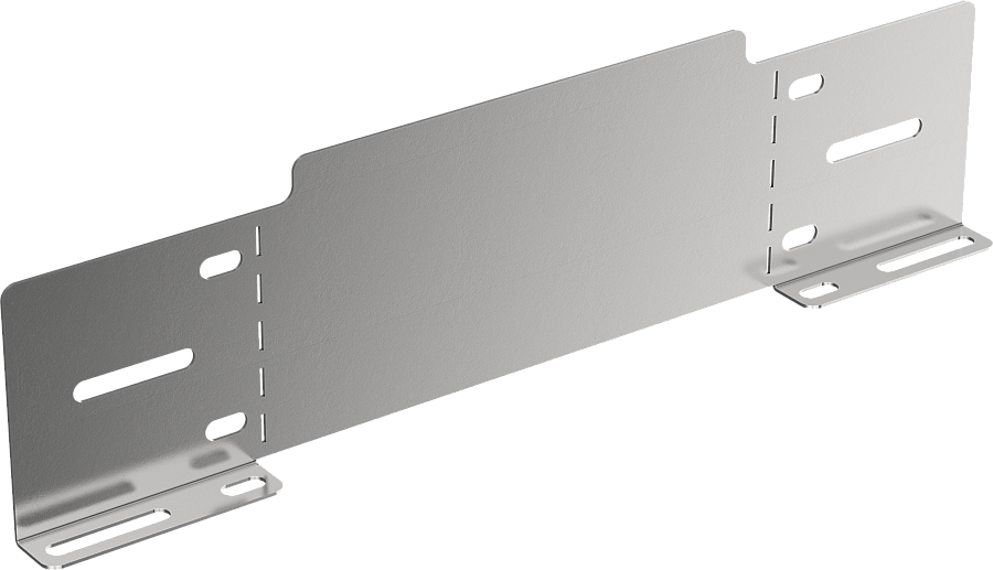 заглушка lesta 80х400мм (iek)