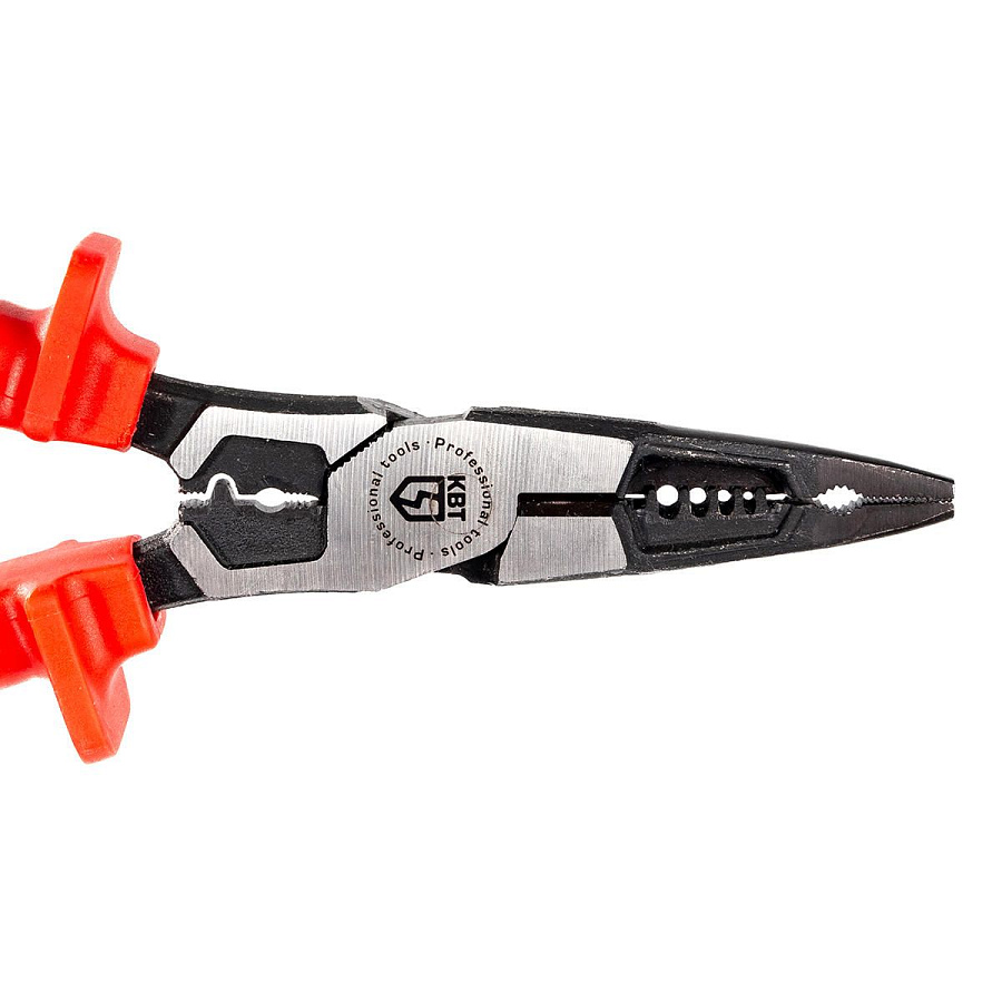 длинногубцы многофункциональные диэлектрические 200 мм серия стандарт для работ под напряжением до 1000 в (квт) 