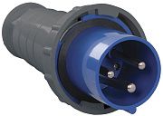 вилка переносная сси-033 63а 2p+pe 63а 200-250в ip54 iek 