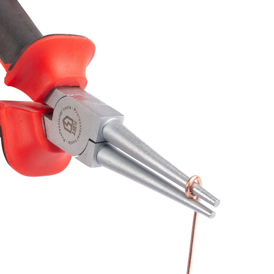 круглогубцы диэлектрические 160мм серия стандарт для работ под напряжением до 1000 в (квт) 