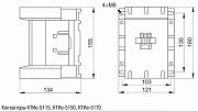 контактор ктие-5150 150а 230в/ас3 iek