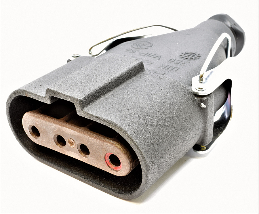 розетка кабельная шк 4х25-р 25а/380в ip54 