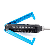 набор отвертка с битами нб-13 серия мастер (квт) 