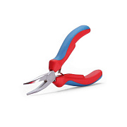 мини-длинногубцы изогнутые 125 мм серия мастер для проведения точных работ (квт) 