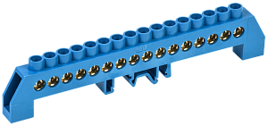Шина нулевая в комб DIN-изол тип "Стойка" ШНИ-8х12-16-КС-С ИЭК														