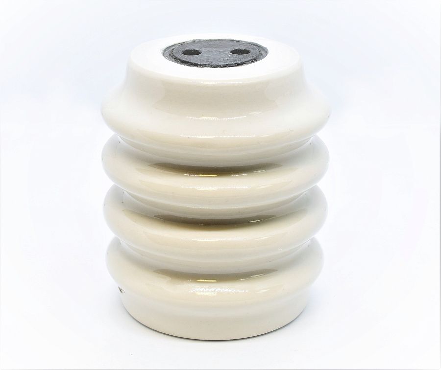 изолятор иор-6-3,75 ii ухл2 (отверстия: 2хм8, м12), d84х100мм 